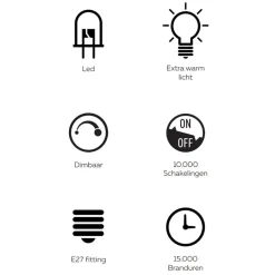 Calex Kalmar Natural dimbaar 5w e27><noscript><img width=