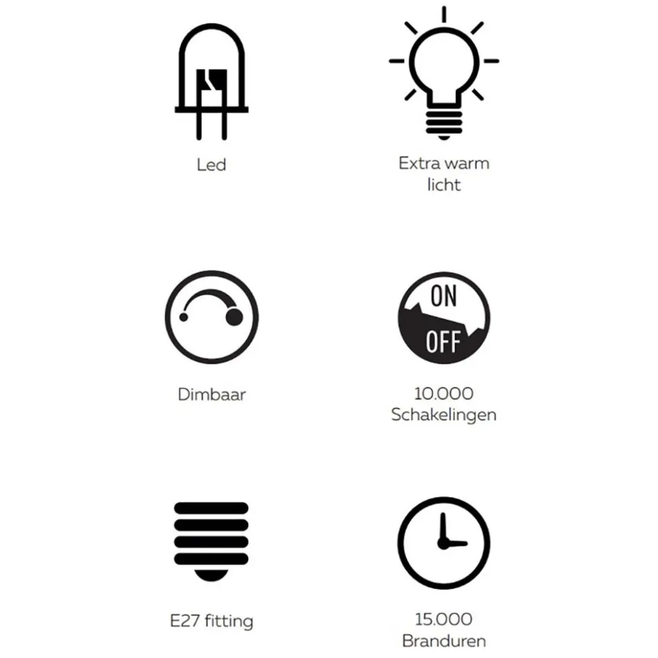 Calex Organic Neo silver dimbaar>Straluma Outlet