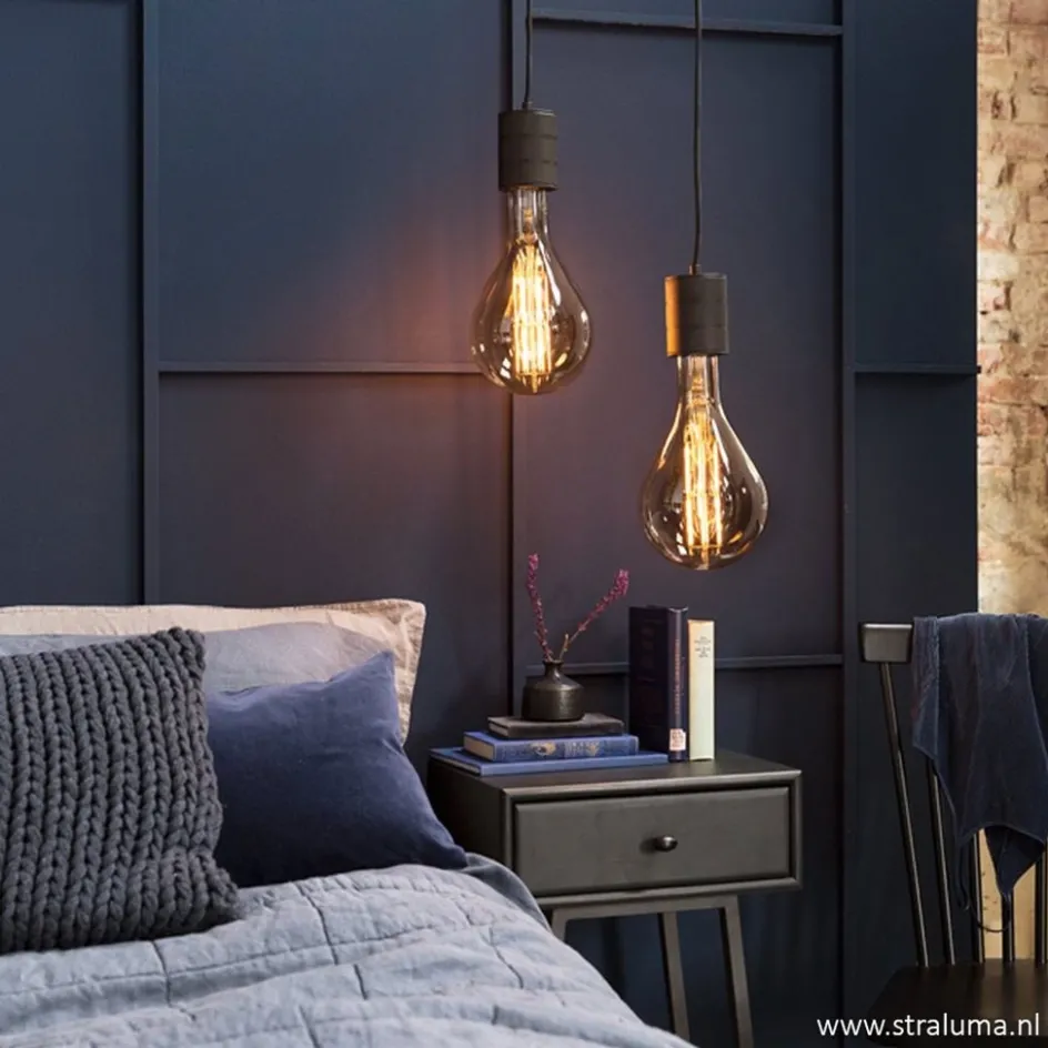 Calex Retro pendel brons 1.5 m e27>Straluma New