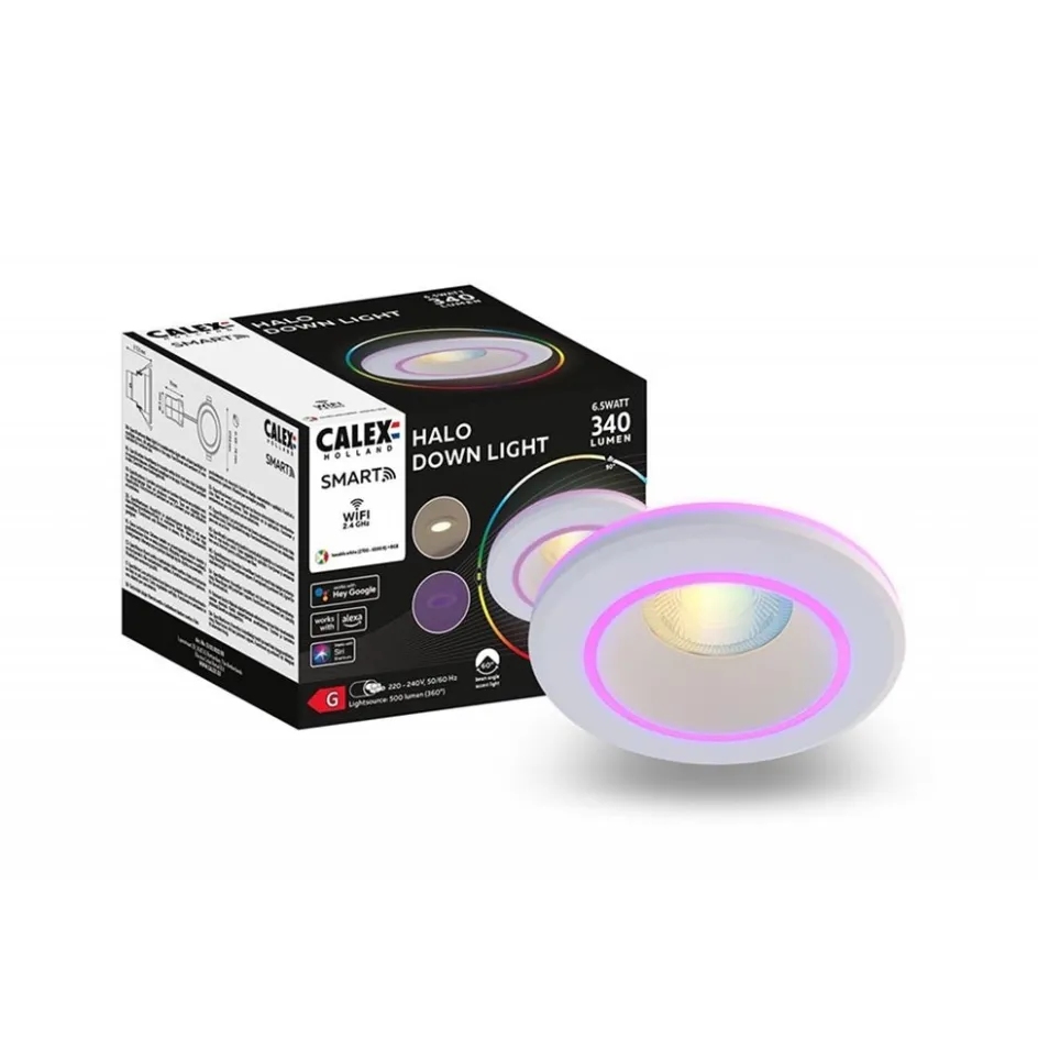 Calex Smart Halo inbouwspot wit>Straluma New