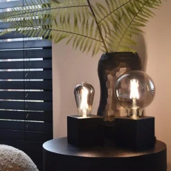 Calex Smart Home E27 Globe LED filament smoke G125><noscript><img width=
