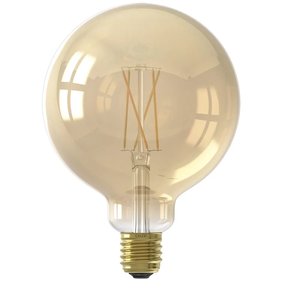 Calex Smart Home E27 Globe LED filament goud G125>Straluma Online