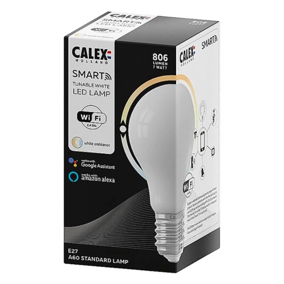 Calex Smart Home E27 LED filament softline A60>Straluma Sale