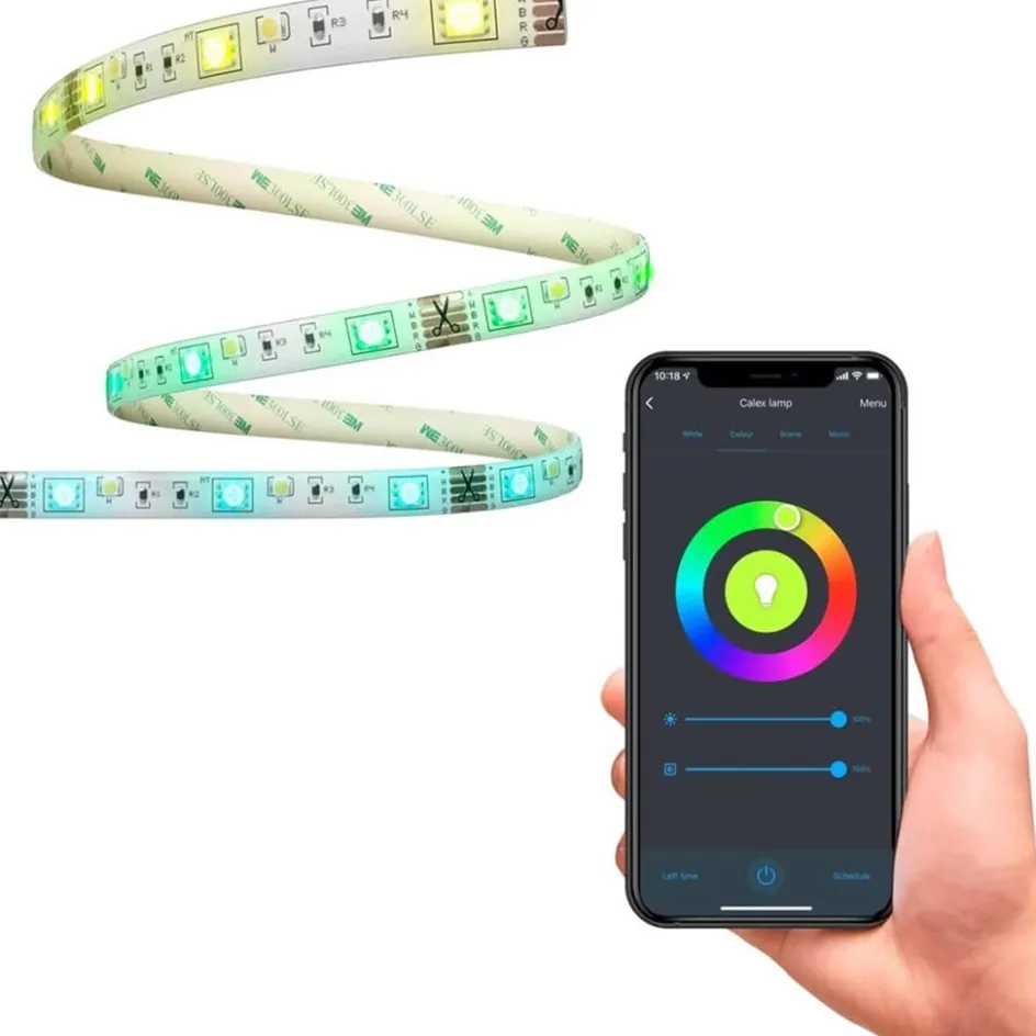 Calex Smart LED strip RGB + CCT 5 meter>Straluma