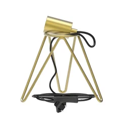 Calex tafelarmatuur driepoot goud E27>Straluma Clearance