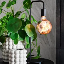 Calex tafellamp U-Line mat zwart exclusief lichtbron><noscript><img width=