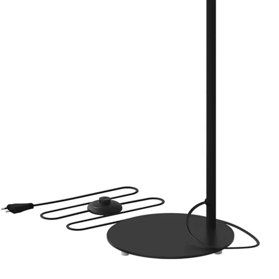 Calex vloerlamp U-Line mat zwart excl lichtbron>Straluma Online