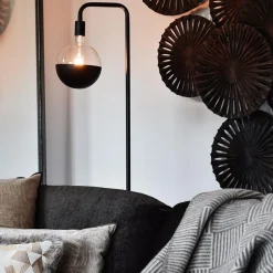 Calex vloerlamp U-Line mat zwart excl lichtbron><noscript><img width=