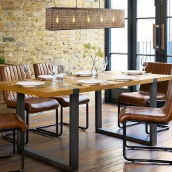 Chique hanglamp langwerpige balk 5-lichts zwart/goud></noscript>Straluma Online