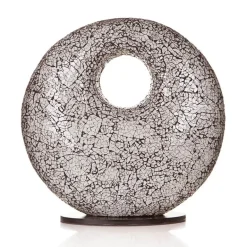 Decoratieve tafellamp glas wit/zwart>Straluma Outlet