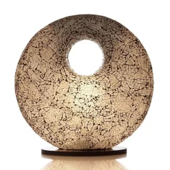 Decoratieve tafellamp glas wit/zwart>Straluma Outlet