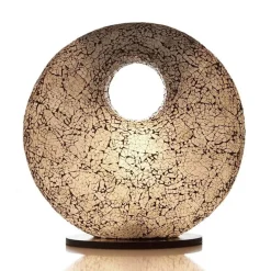 Decoratieve tafellamp glas wit/zwart><noscript><img width=