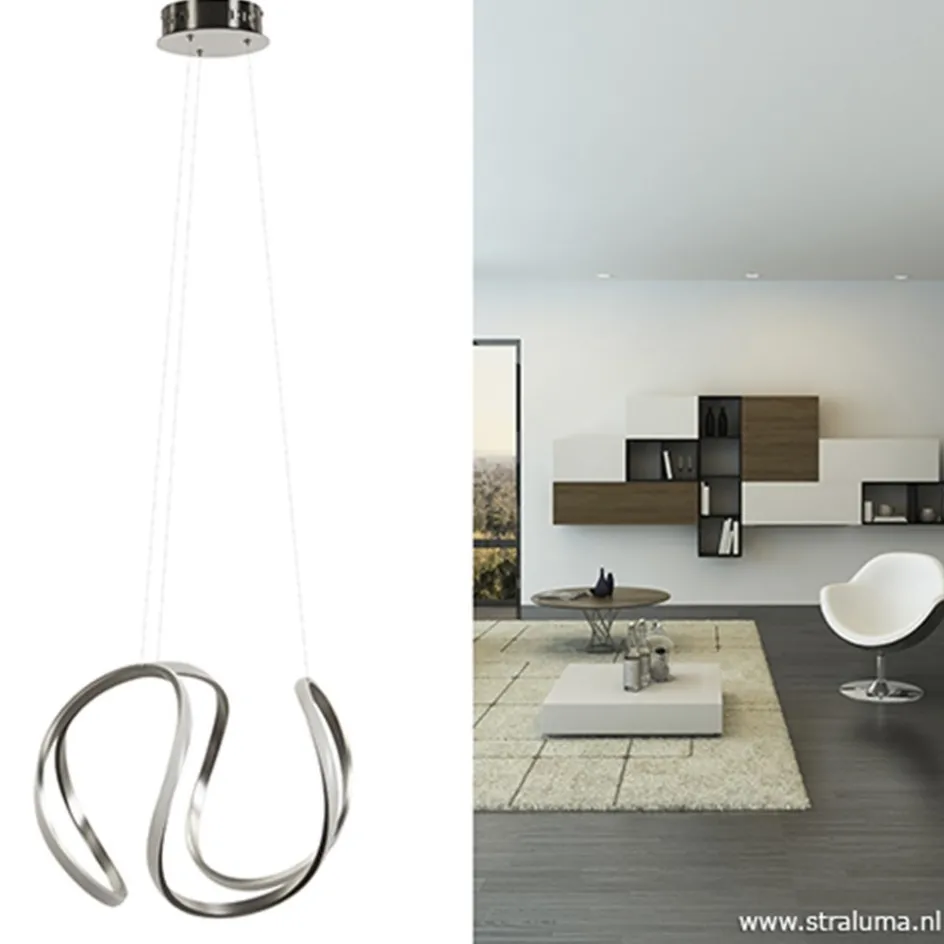 Design hanglamp LED staal>Straluma Sale
