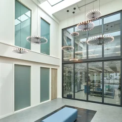 Design LED hanglamp Wheel zwart 75 cm></noscript>Straluma Hot