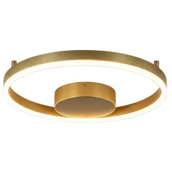 Design LED plafond/wandlamp ring goud>Straluma Discount