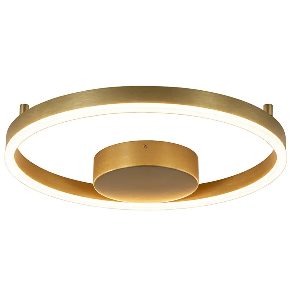 Design LED plafond/wandlamp ring goud>Straluma Discount