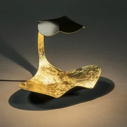 Design LED Tafellamp brons met goldleaf></noscript>Straluma Discount