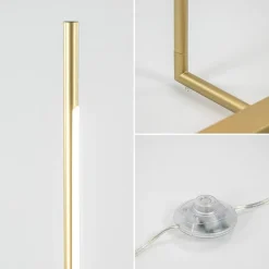 Design LED vloerlamp goud verstelbaar></noscript>Straluma Hot