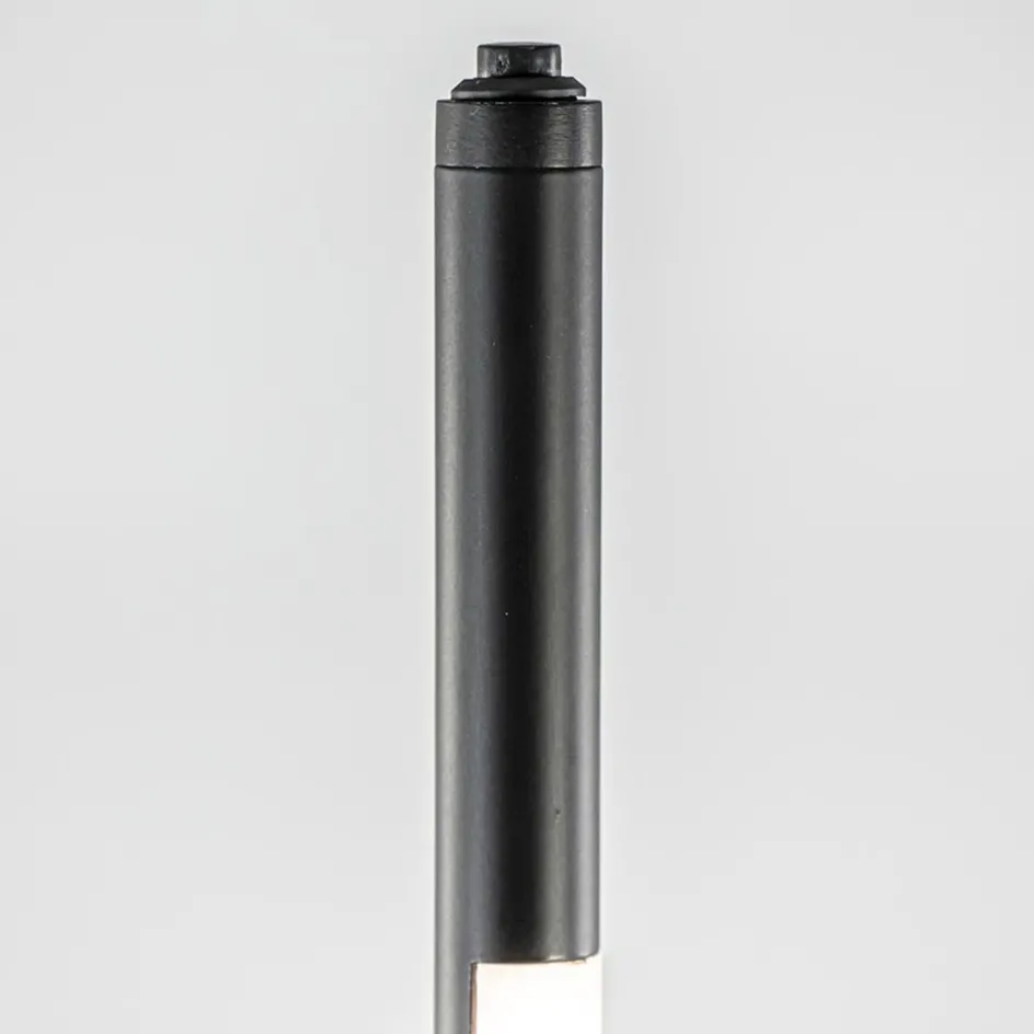 Design LED vloerlamp zwart met draaibare kap>Straluma Online