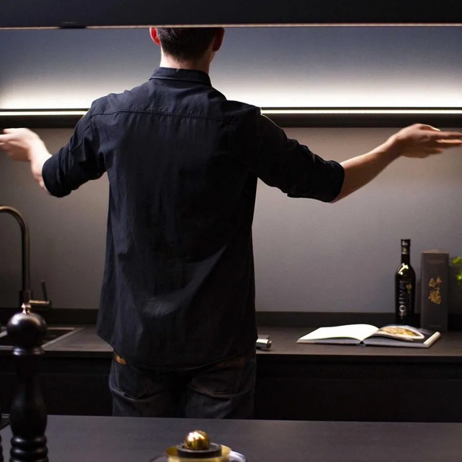 Design LED wandlamp Shelf met Gesture Control 150 cm>Straluma Best