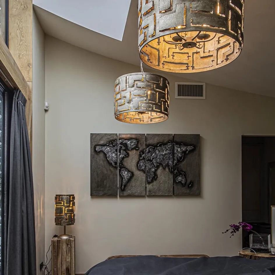 Design tafellamp ambachtelijk zilver>Straluma Outlet