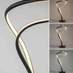 Design tafellamp zwart met dimbaar LED></noscript>Straluma Hot