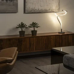 Design tafellamp zwart met dimbaar LED></noscript>Straluma Hot