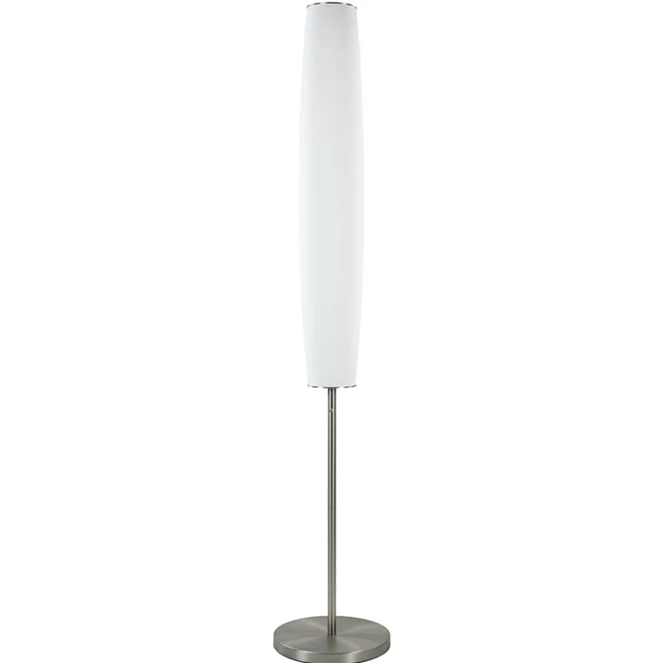 Design vloerlamp cilinder opaal glas met dimbaar LED>Straluma Hot