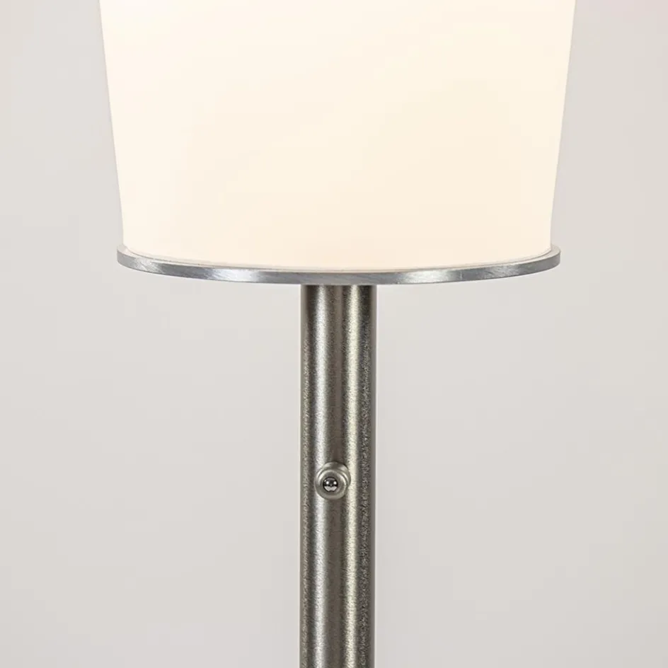 Design vloerlamp cilinder opaal glas met dimbaar LED>Straluma Hot