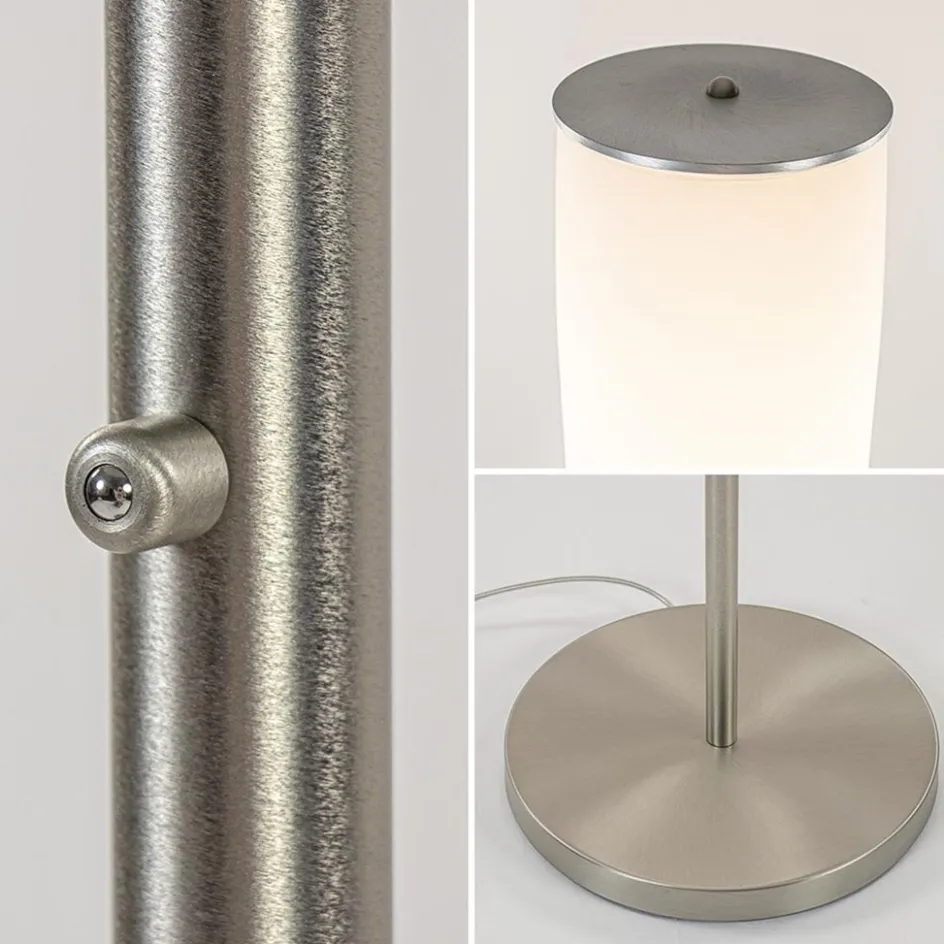 Design vloerlamp cilinder opaal glas met dimbaar LED>Straluma Hot