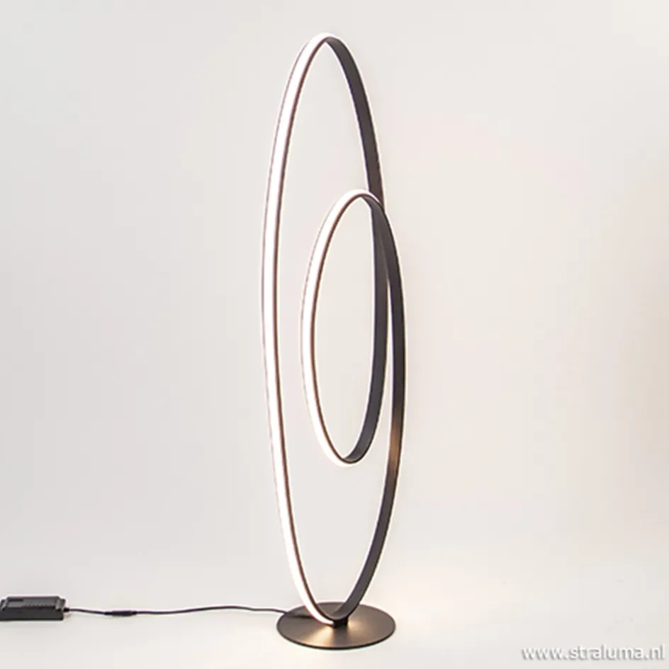 Design vloerlamp dimbaar LED zwart>Straluma Hot