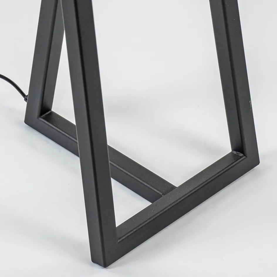 Design vloerlamp frame mat zwart excl kap>Straluma Outlet
