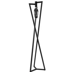 Design vloerlamp Taranto zwart metaal dimbaar>Straluma Online