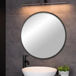 Design wandlamp badkamer LED zwart 90 cm><noscript><img width=