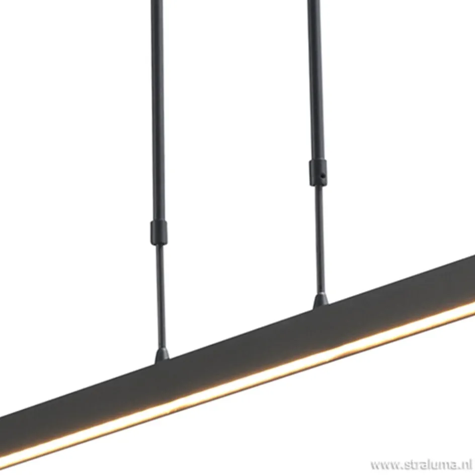 Dim to warm LED hanglamp-balk zwart>Straluma Discount