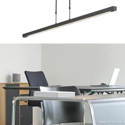 Dim to warm LED hanglamp-balk zwart><noscript><img width=