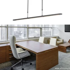 Dimbare design hanglamp LED zwart></noscript>Straluma Best