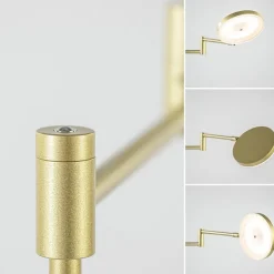 Dimbare LED leeslamp messing op accu oplaadbaar></noscript>Straluma Sale