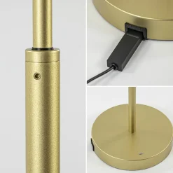 Dimbare LED leeslamp messing op accu oplaadbaar></noscript>Straluma Sale