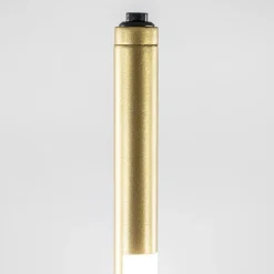 Dimbare LED vloerlamp met verstelbare kap goud></noscript>Straluma Discount