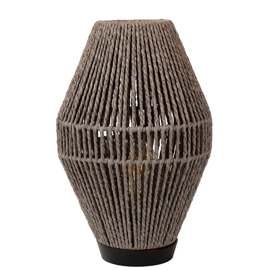 Draad tafellamp hoogwaardig papier grijs>Straluma New