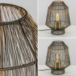 Draad tafellamp Vitora antiek brons><noscript><img width=