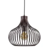 Draadhanglamp landelijk brons-bruin 38cm>Straluma Outlet