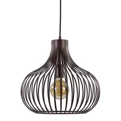 Draadhanglamp landelijk brons-bruin 38cm>Straluma Outlet
