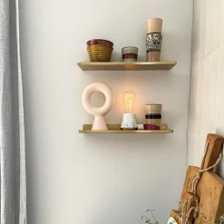 Draadloze tafellamp wit marmer met heldere lichtbron dimbaar></noscript>Straluma Hot