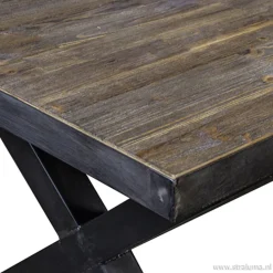 Eettafel Light & Living zink/hout><noscript><img width=