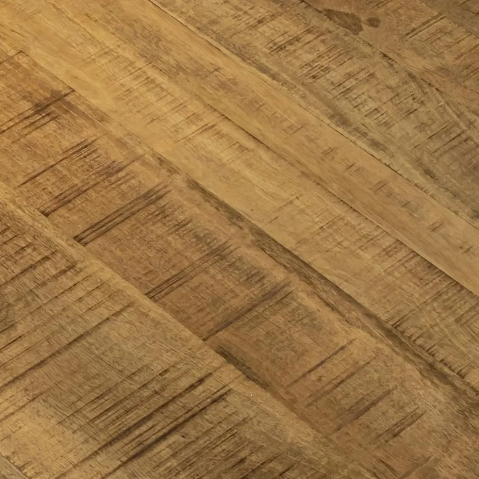 Eettafel mangohout met zwarte poot 240x90 cm>Straluma Hot