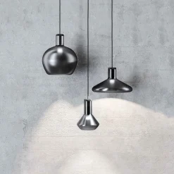 Flask C hanglamp 25cm metallic black>Straluma Best