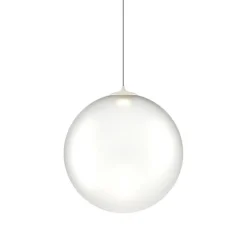 Glazen hanglamp Random Solo frosted wit 28 cm>Straluma Clearance