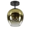 Glazen plafondlamp gold gradient met zwart>Straluma Discount